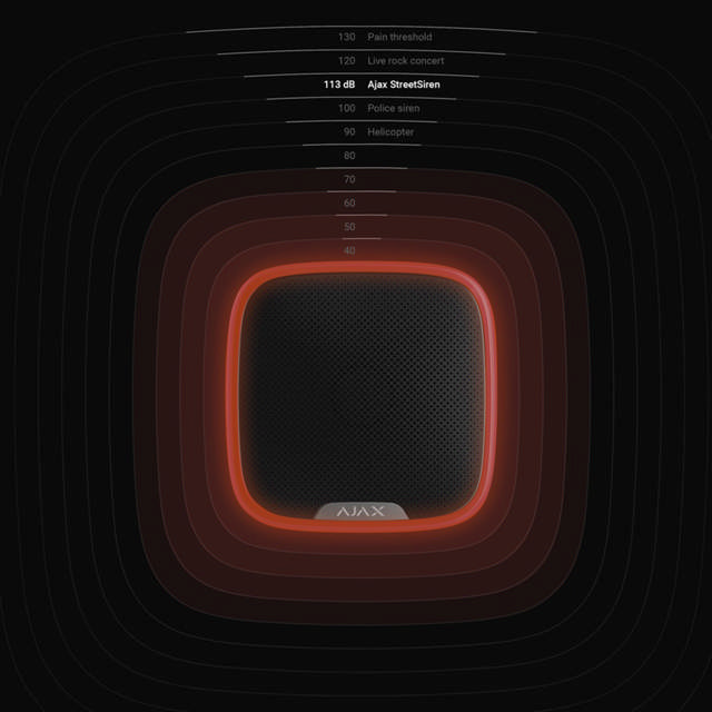 Ajax StreetSiren - Baseline - Black