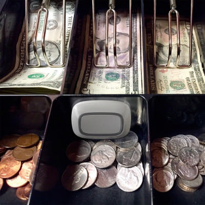 Ajax Button - ARAS Line - white