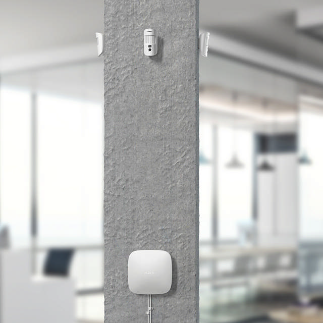 Ajax Hub 2 (2G) - ARAS Line - white