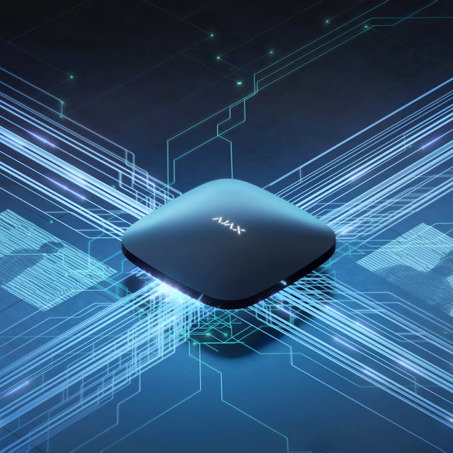 Ajax Hub 2 Plus (4G) - ARAS Line - black