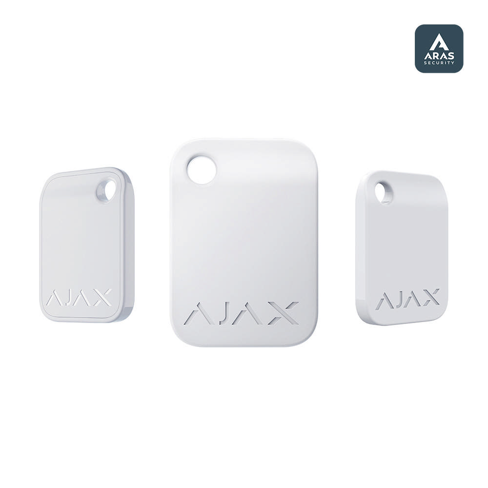 Ajax Tag - ARAS Line - white