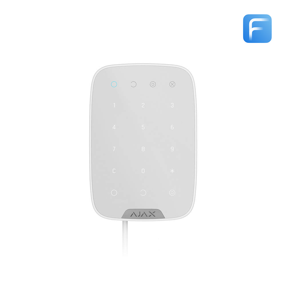 Ajax Keypad - Fibra - white