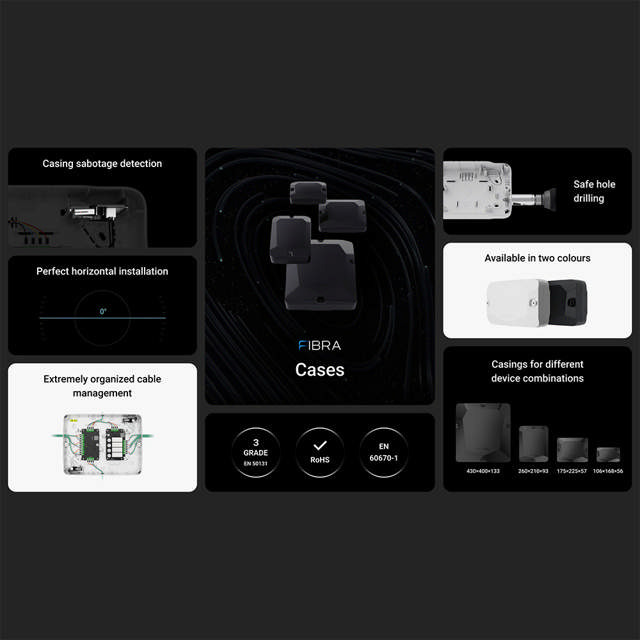 Ajax Case D (430×400×133) - Fibra - white