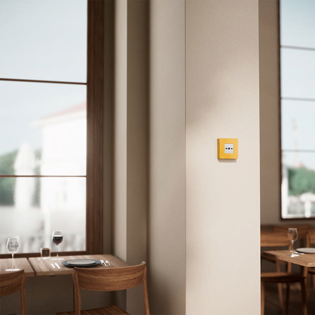 Ajax Manual Call Point - Baseline - Yellow