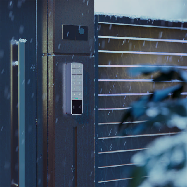 Ajax KeyPad Outdoor Jeweller - White