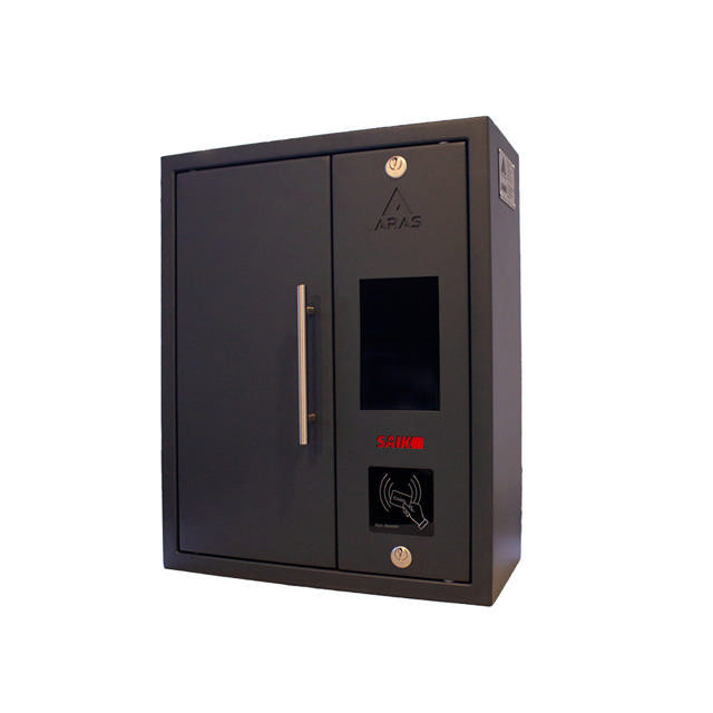 ARAS Key cabinet - 12 keys - incl. card reader - 55x45