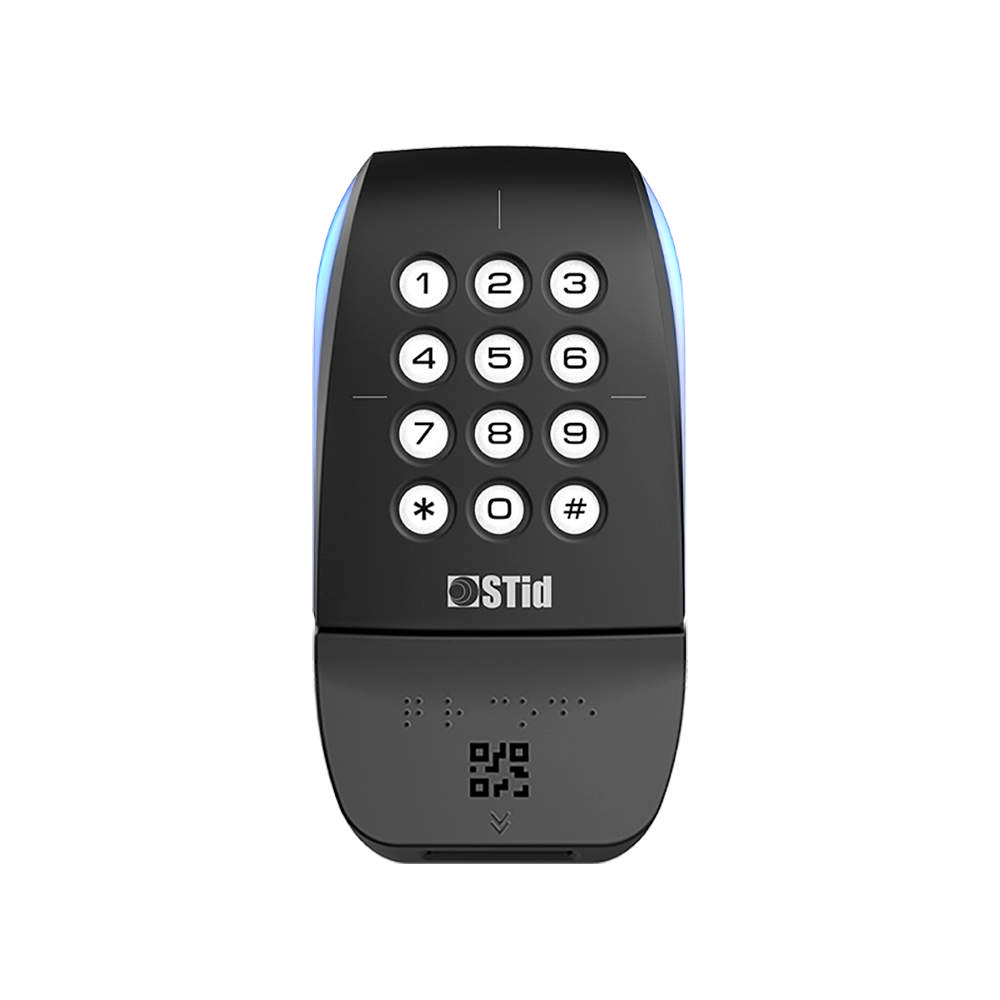 STID Architect - QR - OSDP- Mifare - With Keypad