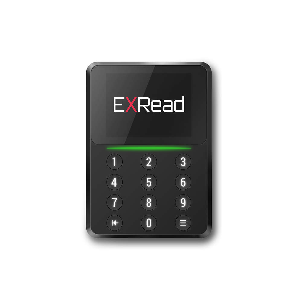EXRead G2 Display Reader - With Keypad - OSDP V2