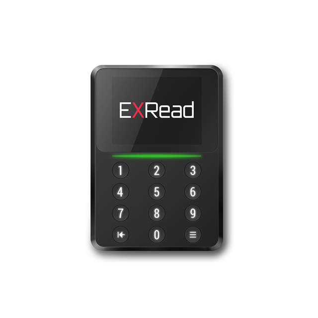 EXRead G2 Display Reader - With Keypad - OSDP V2