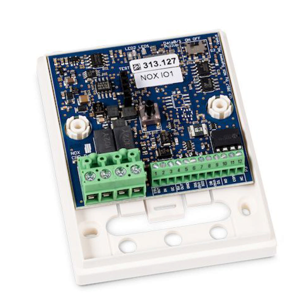 NOX IO1 - 1 input and 1 relay output.