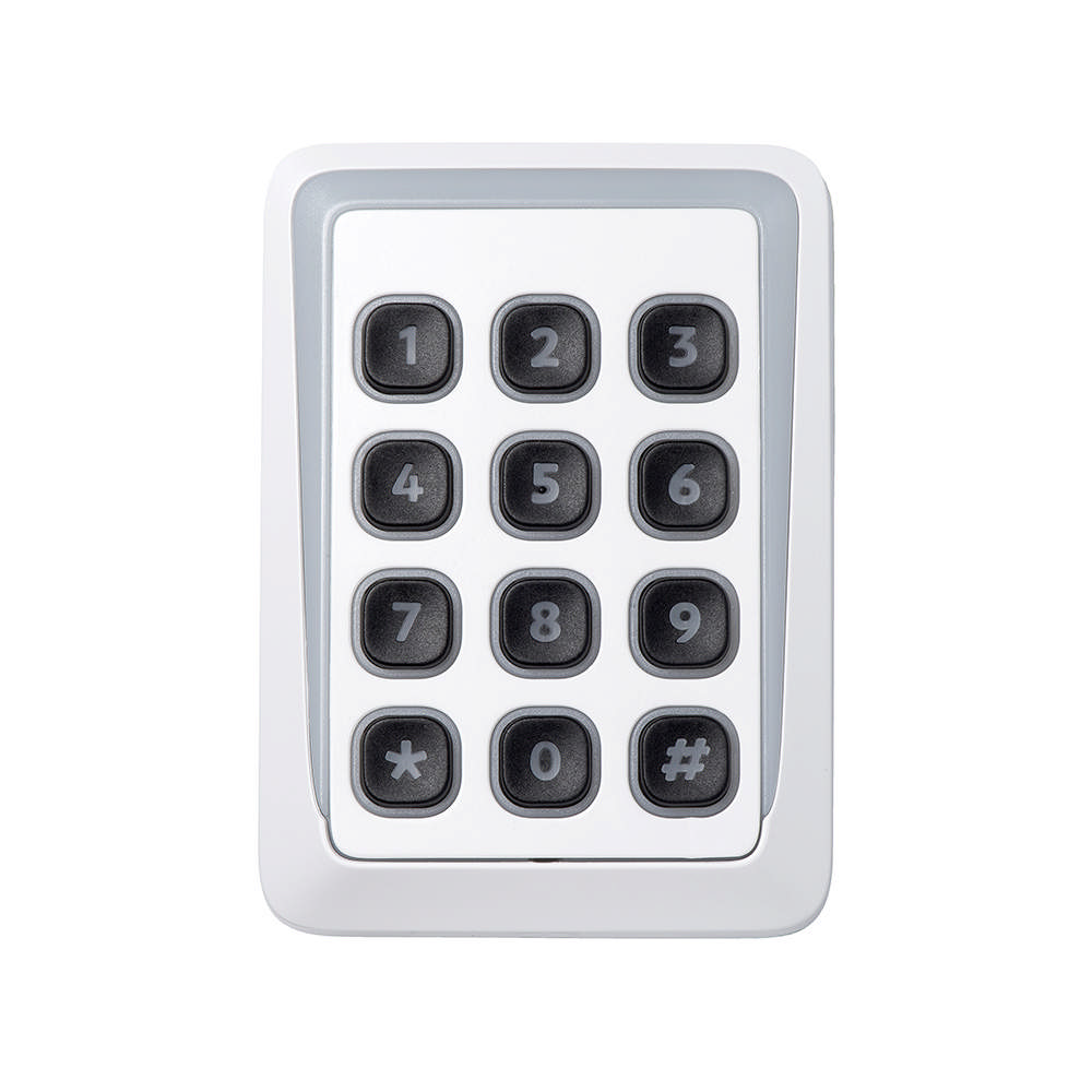 Cidron - Mifare/Desfire - w/keypad 3x4 - white