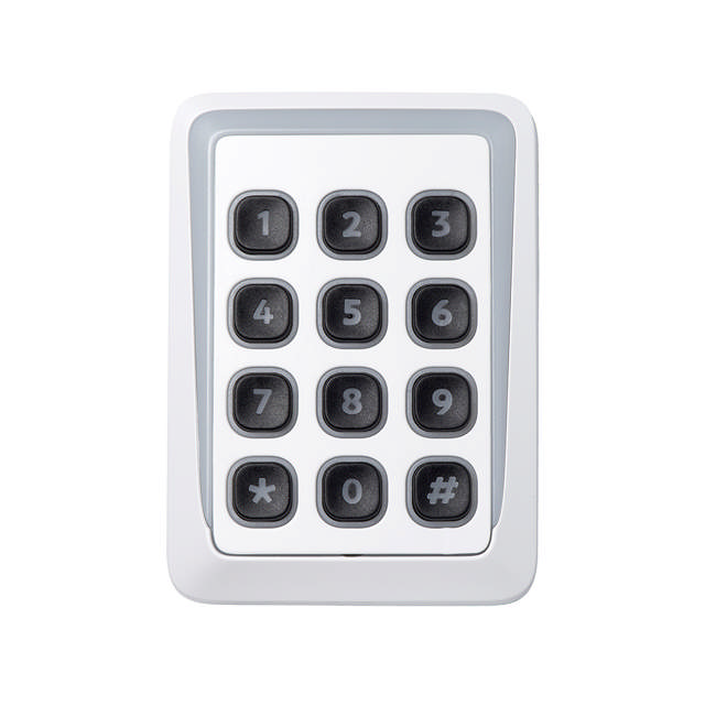 Cidron - Mifare/Desfire - w/keypad 3x4 - white