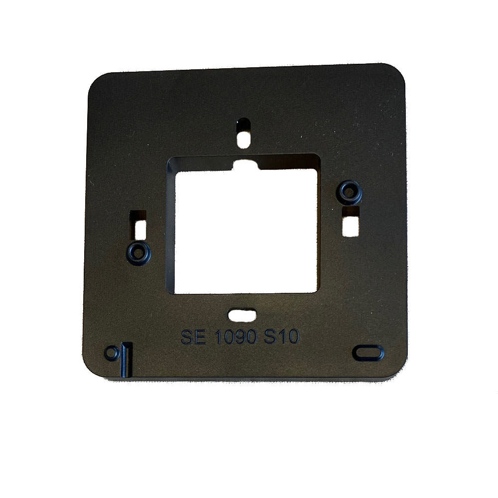 Spacer Wall Mount for readID™ Wall E - 10 mm - Black - Optional Cable Cut Out