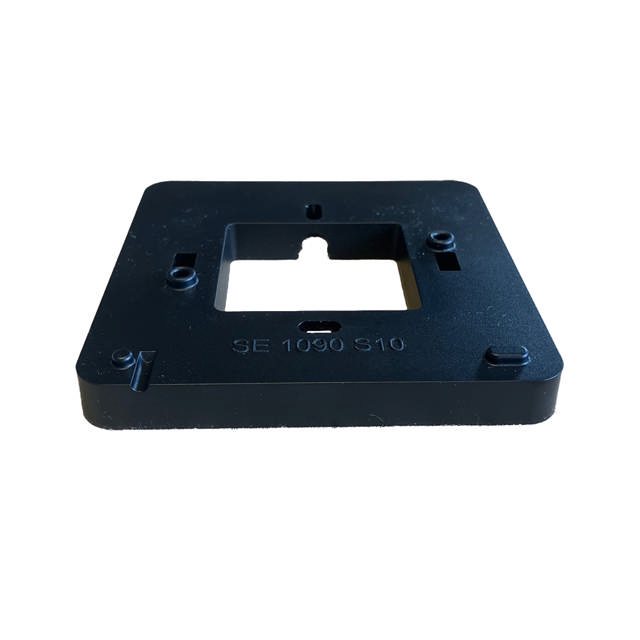 Spacer Wall Mount for readID™ Wall E - 10 mm - Black - Optional Cable Cut Out