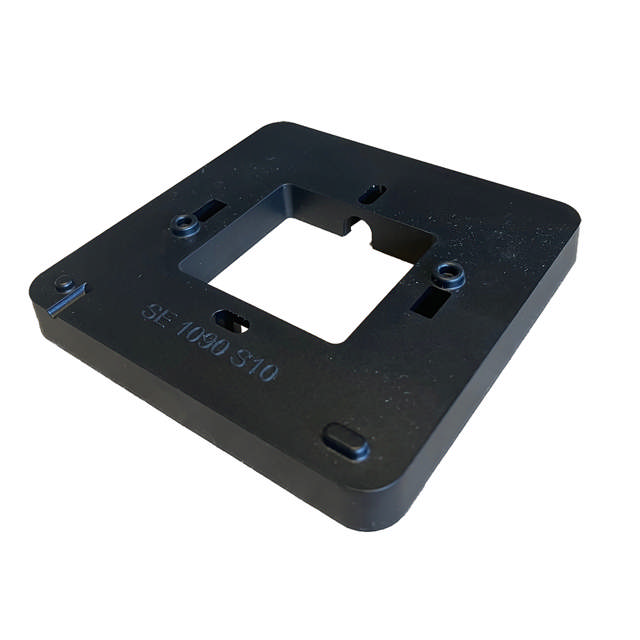 Spacer Wall Mount for readID™ Wall E - 10 mm - Black - Optional Cable Cut Out
