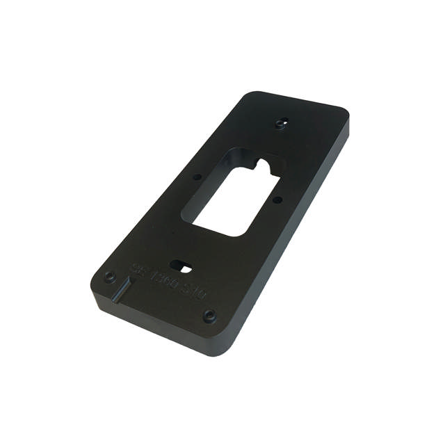Spacer Wall Mount for readID™ Wall S - 10 mm - Black - Optional Cable Cut Out
