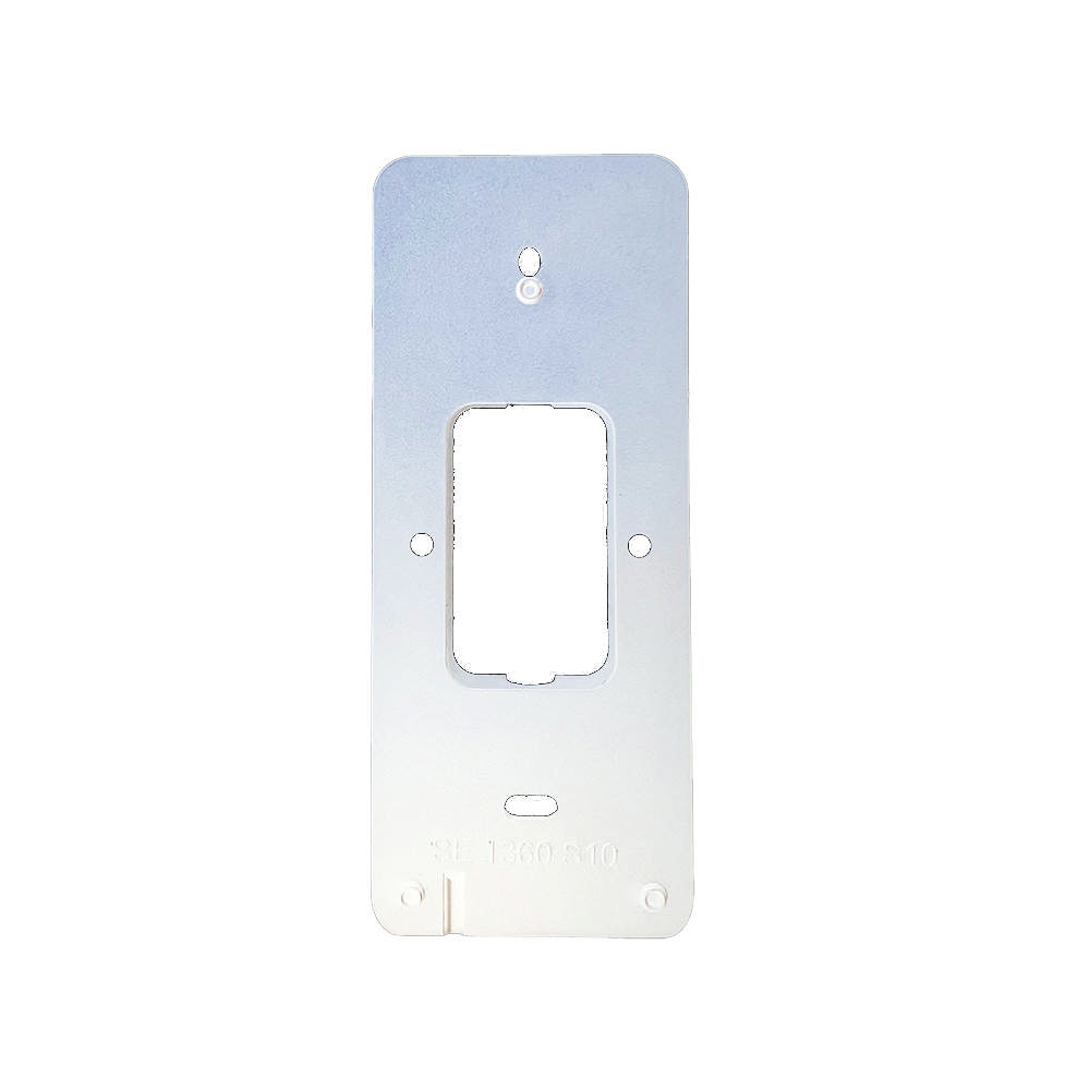 Spacer Wall Mount for readID™ Wall S - 10 mm - White - Optional Cable Cut Out