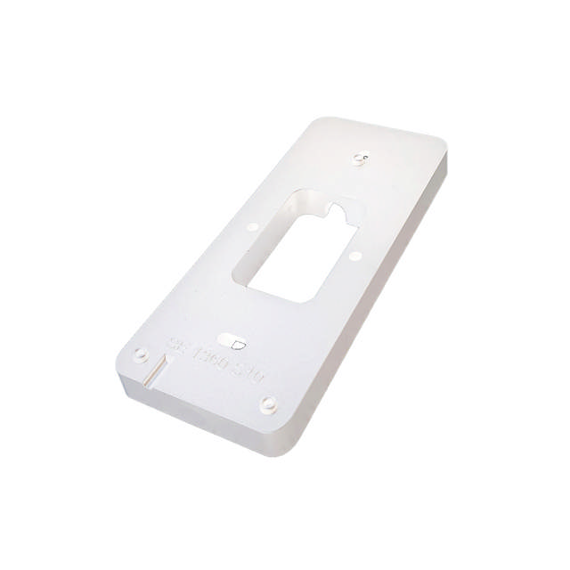 Spacer Wall Mount for readID™ Wall S - 10 mm - White - Optional Cable Cut Out