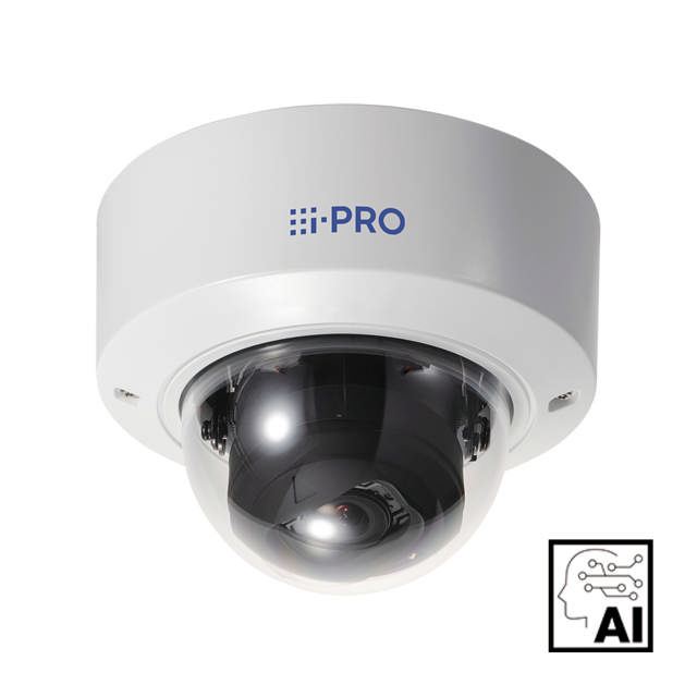i-PRO - 2MP (1080p) - Indoor - IK10 - AI - IR 70m