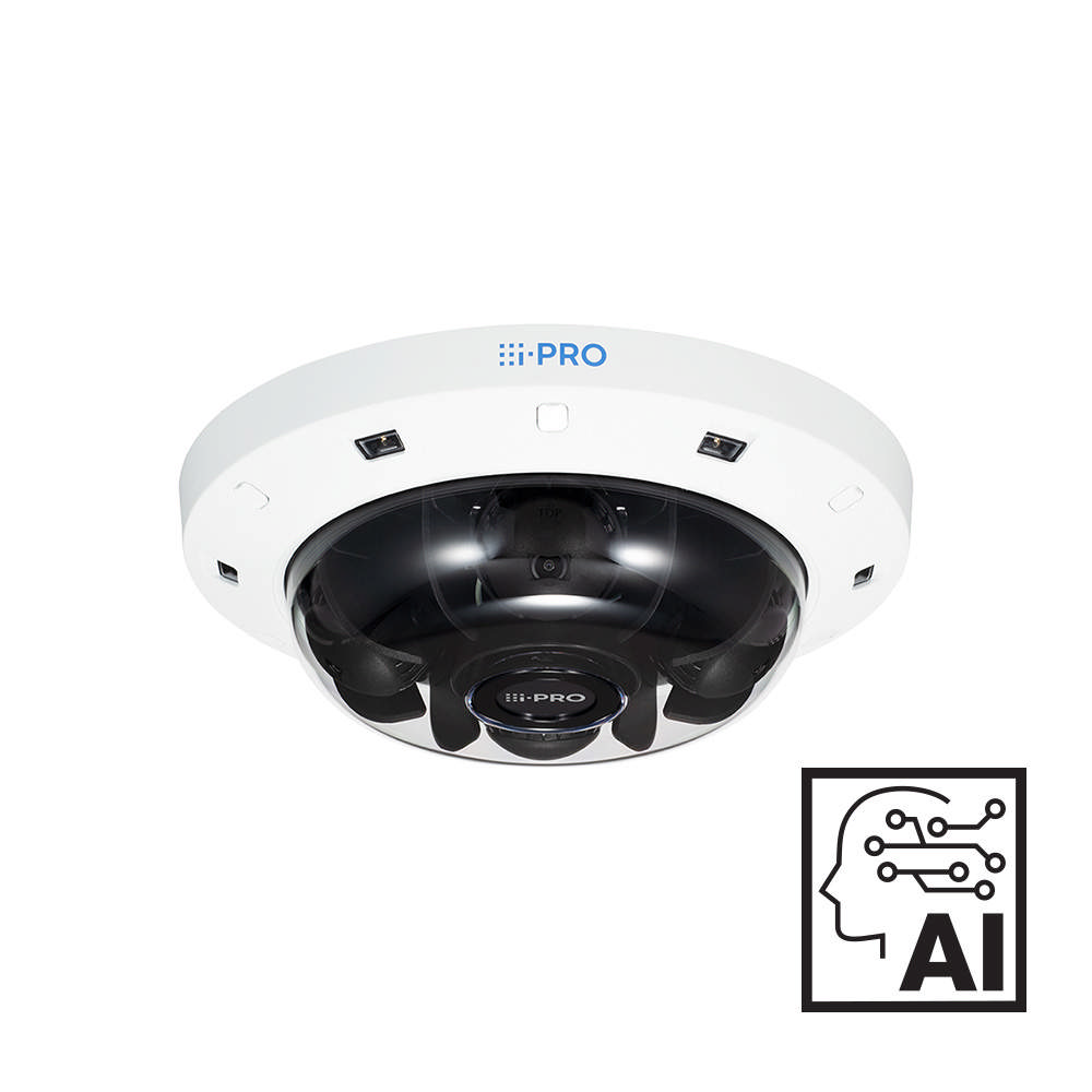 i-PRO -4x6MP - Outdoor - 360 Multi Direction - AI